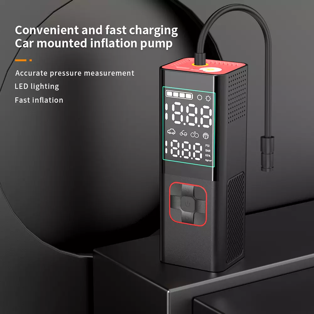 Intelligent car inflatable pump