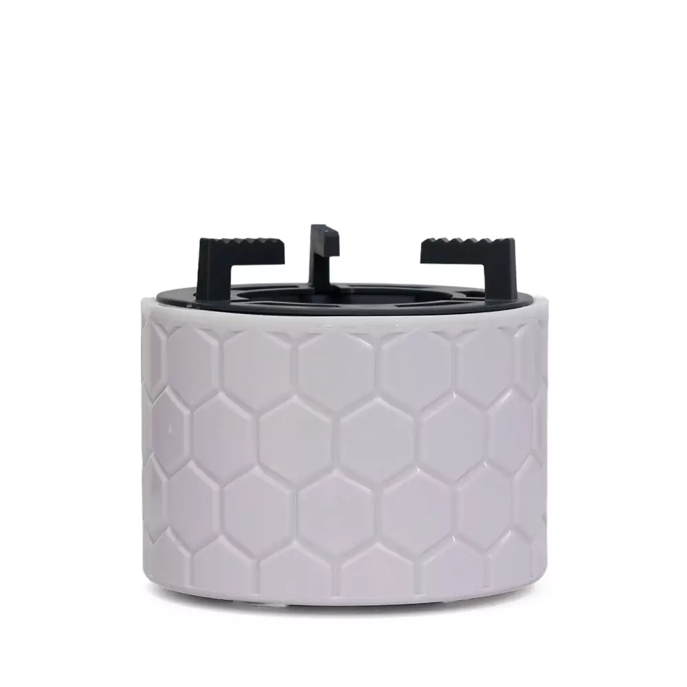 Round Gas Stove Type Simulated Flame Aromatherapy Diffuser