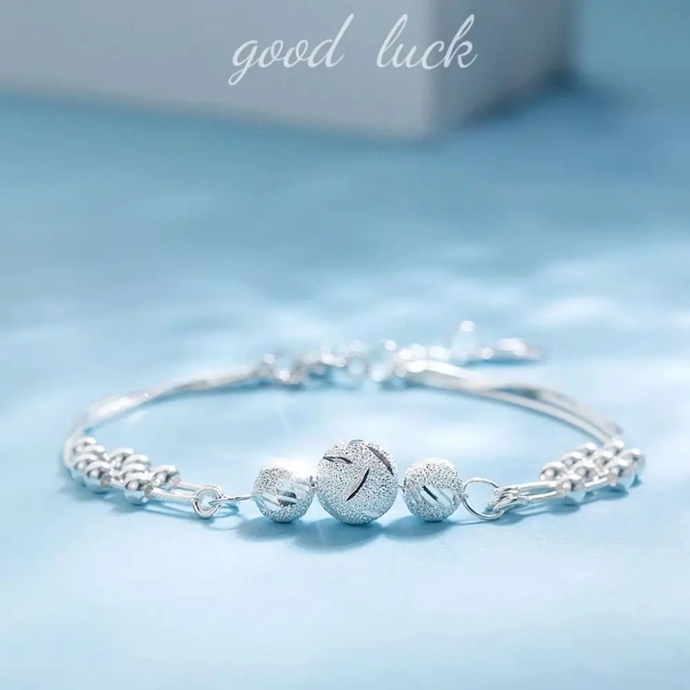 925 Sterling Silver Three Luck Anklet Foot Chain