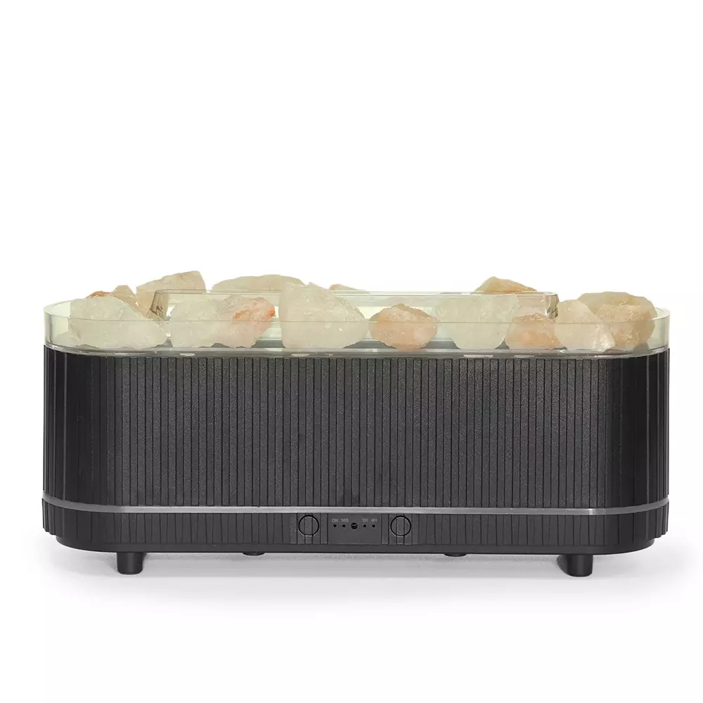 Long Rock Simulated Flame Aromatherapy Air Humidifier