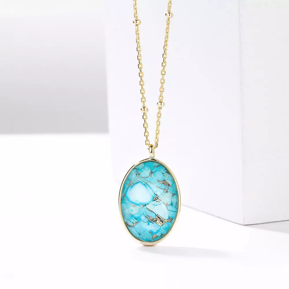 S925 Sterling Silver Bohemian Necklace Collarbone Chain