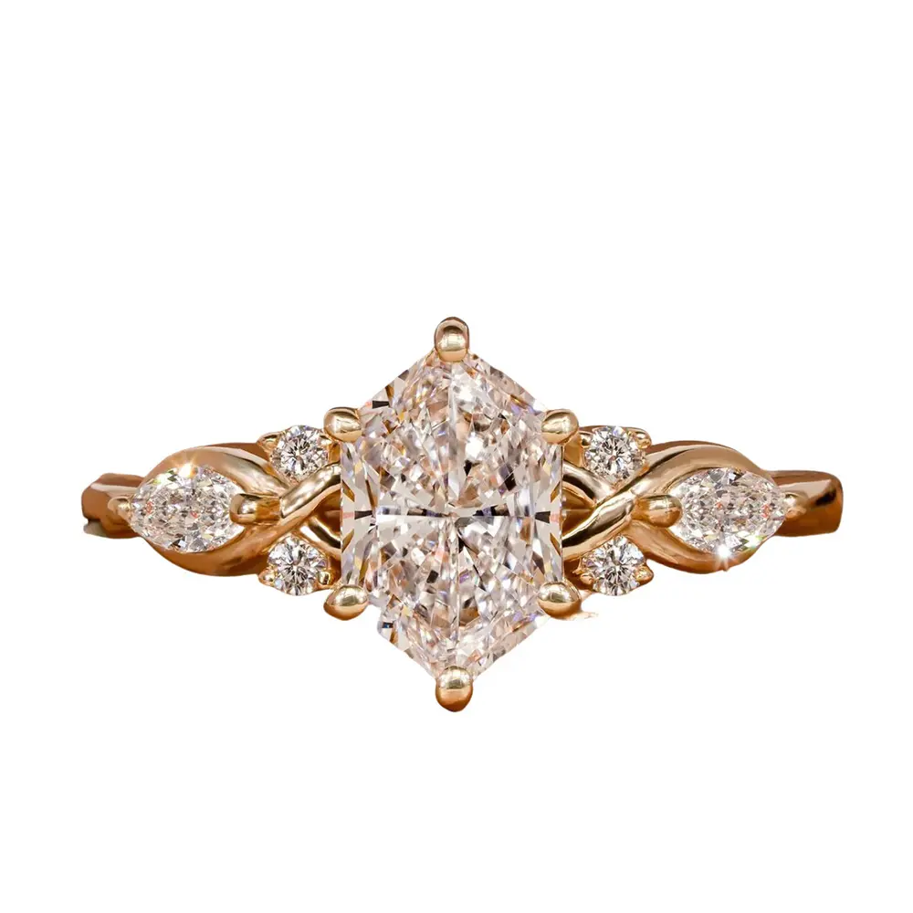 Arrow Zirconia Fashionable Engagement Ring for Women Product Description