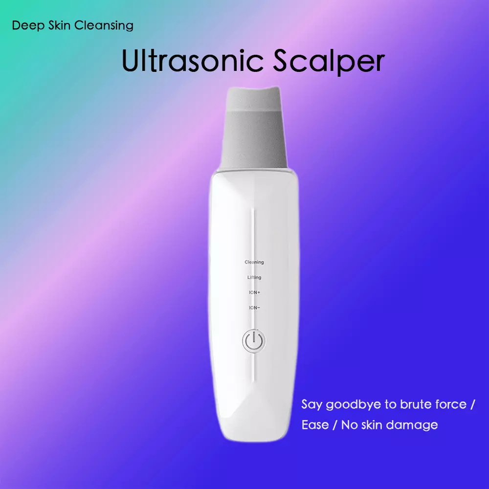 Ultrasonic skin scraper