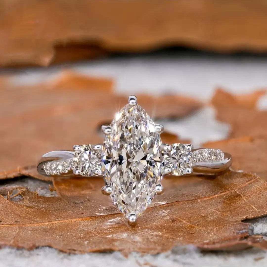 Horse Eye Zirconia Ring